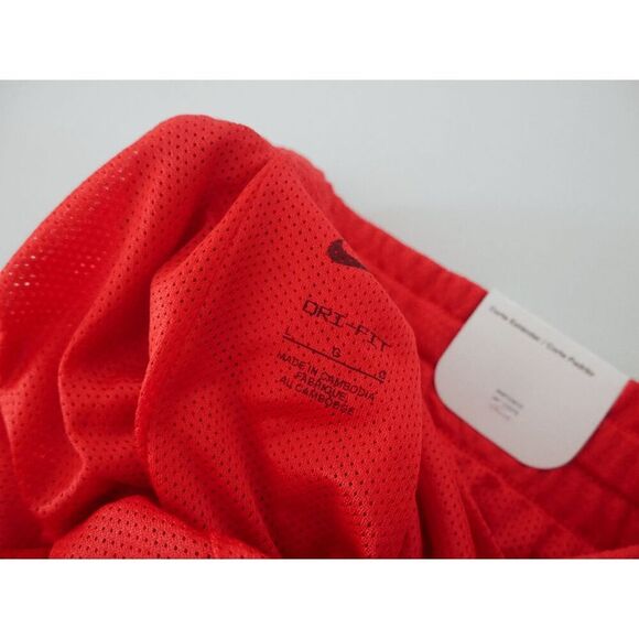 Nike Boys' Dri-FIT DNA 5” Basketball Shorts – RED & Black Size L - Picture 7 of 7